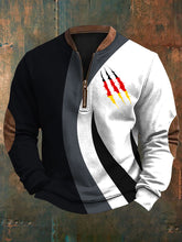 Herren Deutschland bedrucktes lässiges Sweatshirt